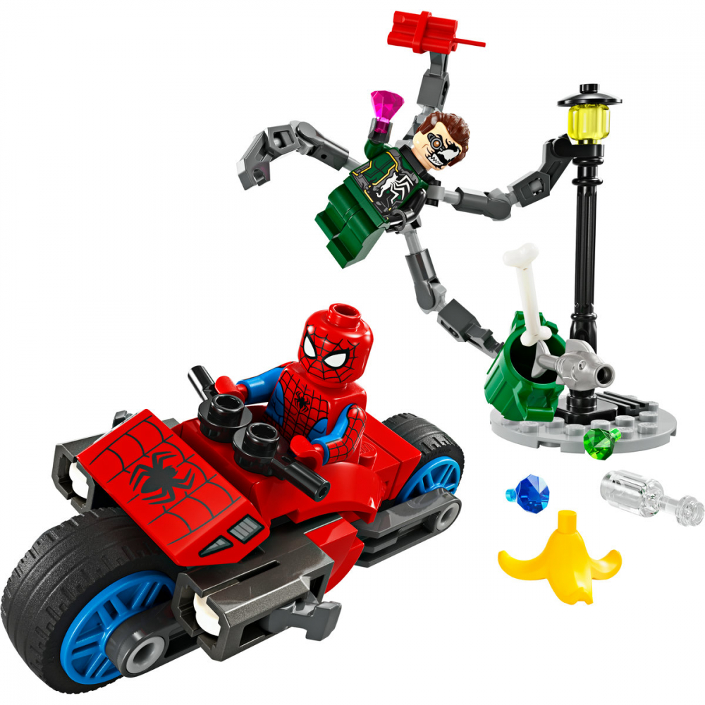 Urmarire pe motocicleta: Omul Paianjen vs Doc Ock [7]