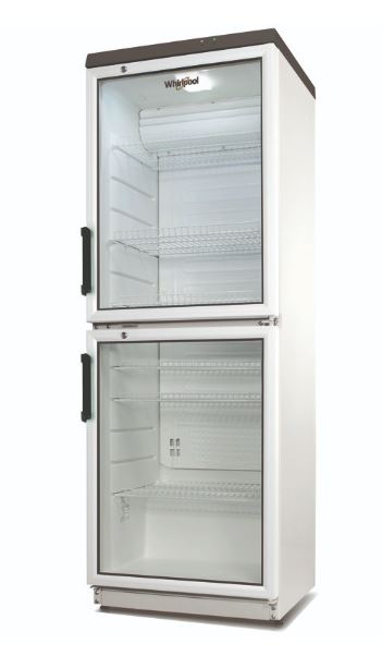 Vitrină frigorifică, 350lt, 2 usi, ramă albă, Whirpool, ADN 230/2 [1]