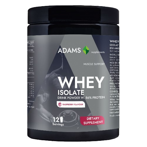 Whey Isolate Protein (zmeura) 360gr. Adams [1]