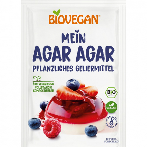 Ingrediente bio pentru copt - Agar agar bio fara gluten
