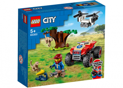 LEGO City - ATV de salvare a animalelor