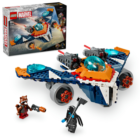 LEGO Marvel Super Heroes - Avionul de lupta al lui Rocket vs Ronan