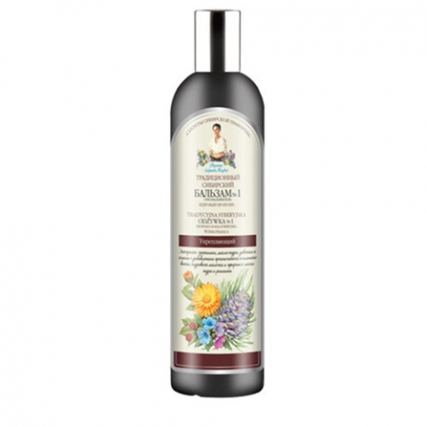 Ingrijire par - Balsam Siberian Fortifiant cu extract de Propolis si Cedru 550ml Bunica Agafia