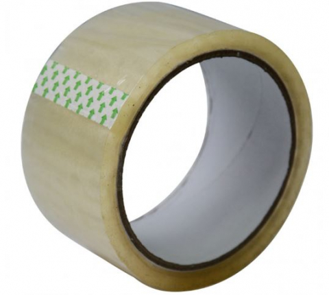Birotica, papetarie - Banda adeziva transparenta pentru ambalat 48 mm x 50 m , Adeziv Acrilic