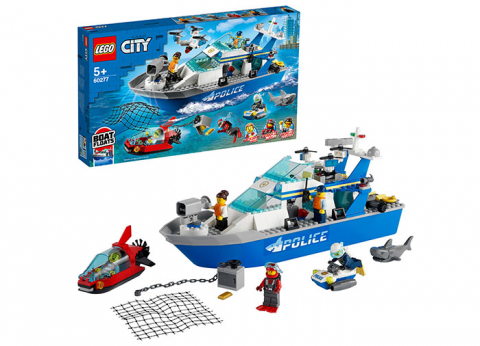 LEGO - Barca de patrula a politiei