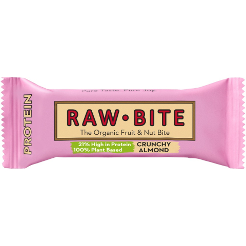 Batoane bio cu fructe - Baton proteic din fructe si nuci, cu migdale crocante, fara gluten, eco