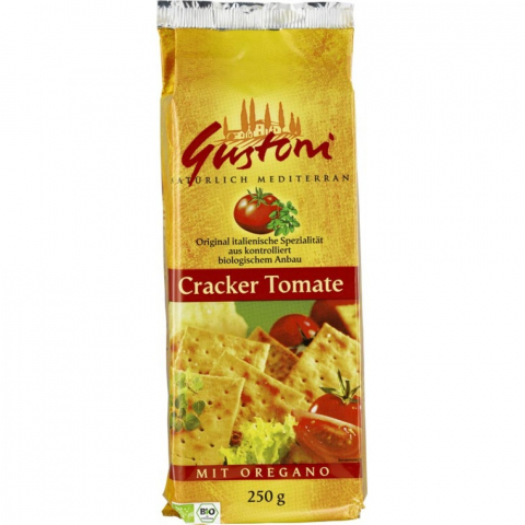 Biscuiti si napolitane bio - Biscuiti crocanti cu Tomate si Oregano