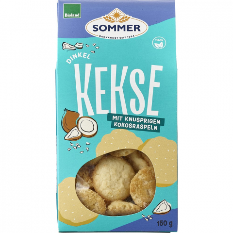 Biscuiti si napolitane bio - Biscuiti cu nuca de cocos