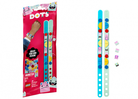 LEGO DOTS - Bratari cu monstri