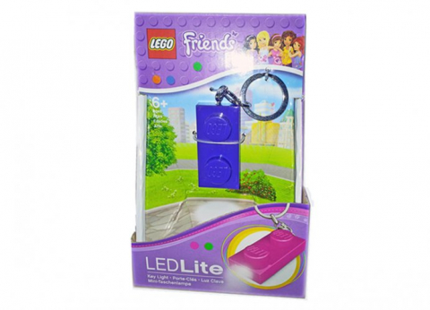 LEGO - Breloc cu lanterna LEGO Friends placa indigo (LGL-KE52F-I)