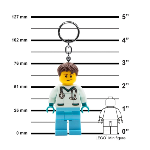 Breloc cu LED LEGO Medic [3]