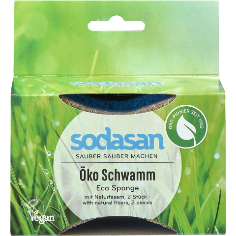 Curatare ecologica casa si bucatarie - Burete eco pentru spalat vase