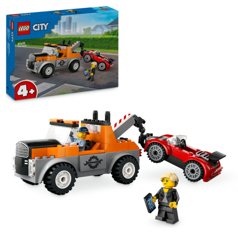LEGO - Camioneta de tractare si masina sport