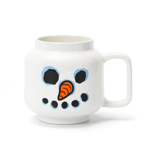 Import - Cană ceramică mare - Om de zăpadă