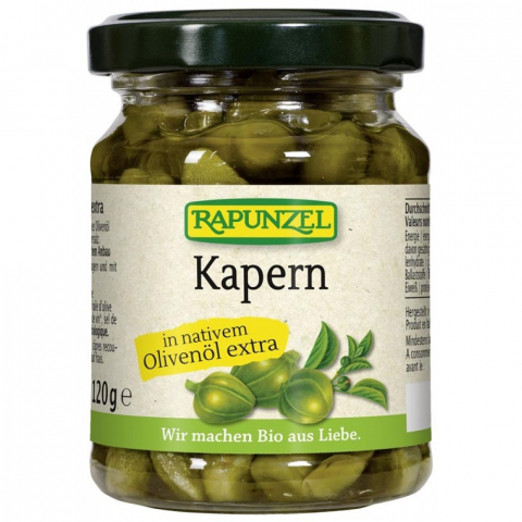 Antipasti bio - Capere bio în ulei de măsline