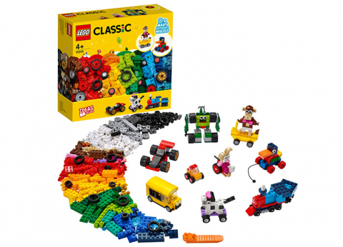 LEGO Classic - Caramizi si roti
