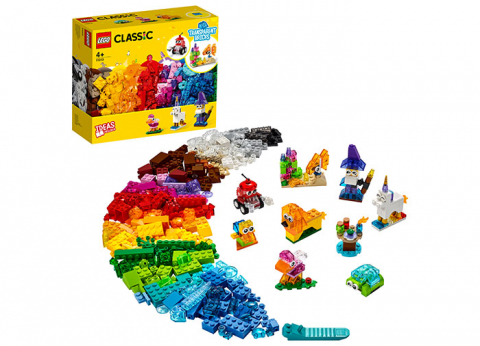 LEGO Classic - Caramizi transparente
