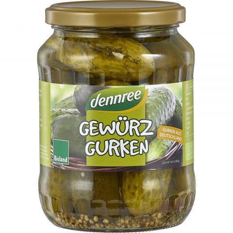 Legume bio in conserva - Castraveti murati