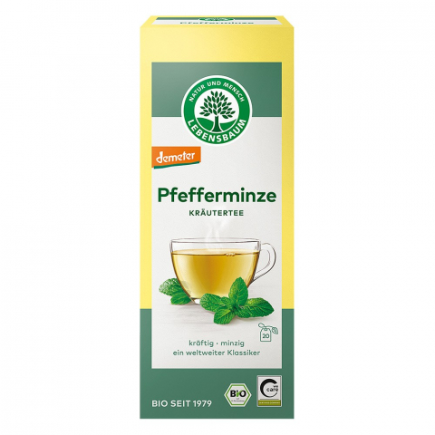 Alimente bio - Ceai de menta bio demeter