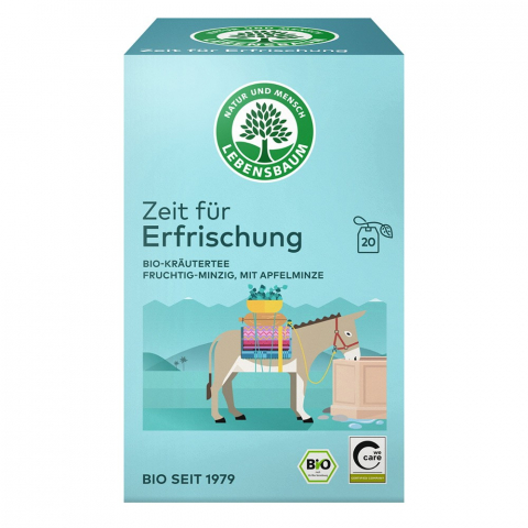 Ceai bio la plic - Ceai de Menta, Menta si Menta x20 plicuri