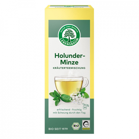 Alimente bio - Ceai de soc cu menta bio