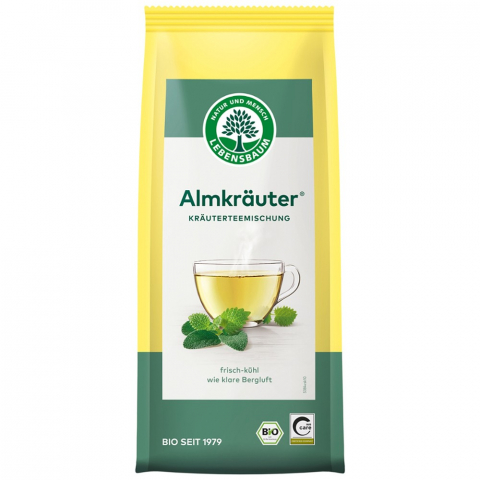 Alimente bio - Ceai din ierburi alpine ecologic