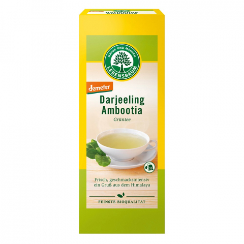 Alimente bio - Ceai verde Darjeeling demeter