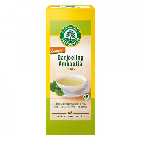 Ceai bio la plic - Ceai verde Darjeeling demeter