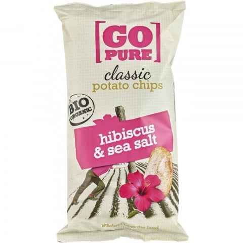 Sticksuri, chipsuri si covrigei - Chipsuri de cartofi cu hibiscus si sare de mare