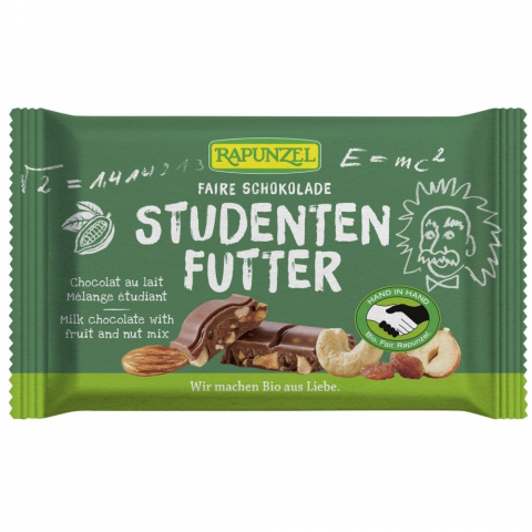 Produse BIO - Ciocolata bio cu mix de fructe si alune