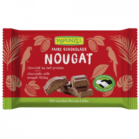 Ciocolata bio - Ciocolata Bio Nougat Cristallino HIH