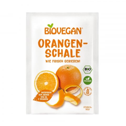 Ingrediente bio pentru copt - Coaja bio de portocala rasa