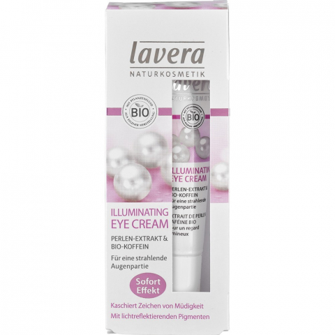 Produse BIO - Crema de ochi Illuminating cu extract de perle si cafeina