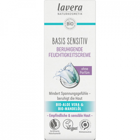 Produse BIO - Crema hidratanta cu aloe vera bio si ulei de migdale bio pentru ten sensibil
