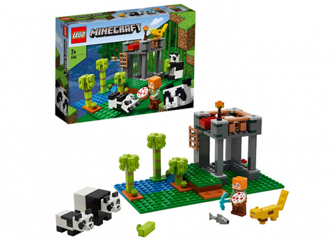 LEGO Minecraft - Cresa ursilor panda