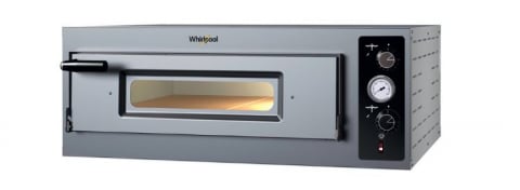 Cuptoare pizza - Cuptor Pizza Profesional, Cenvecție + Ventilație, Electric, capacitate 4 pizza, Whirpool, POM4/PZ
