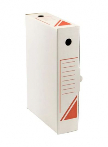 Organizare si arhivare - Cutie arhivare, 80mm x 350 x 250 mm, alba