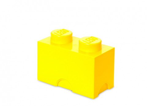 Cutii depozitare - Cutie depozitare LEGO 2 galben
