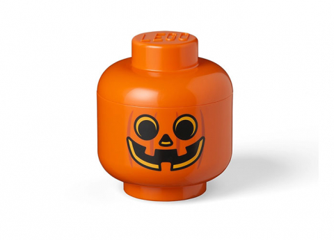 Cutii depozitare - Cutie depozitare S cap minifigurina LEGO - Dovleac