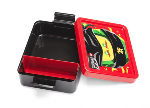 Cutie pentru sandwich LEGO Ninjago (Negru/Rosu) (40521733) [1]