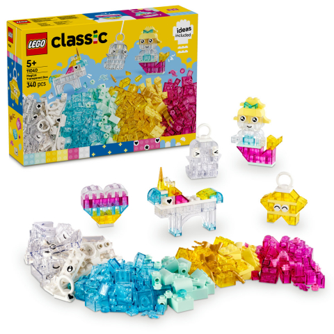 LEGO Classic - Cutie transparenta magica