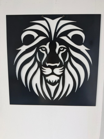 Decoruri metalice - Decor Metalic de Perete – Model Leu