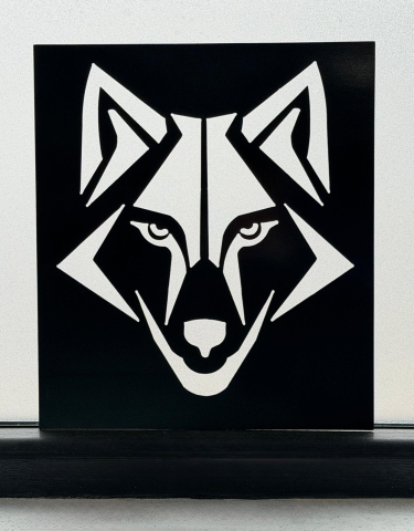 Decoruri metalice - Decor Metalic de Perete – Model Lup