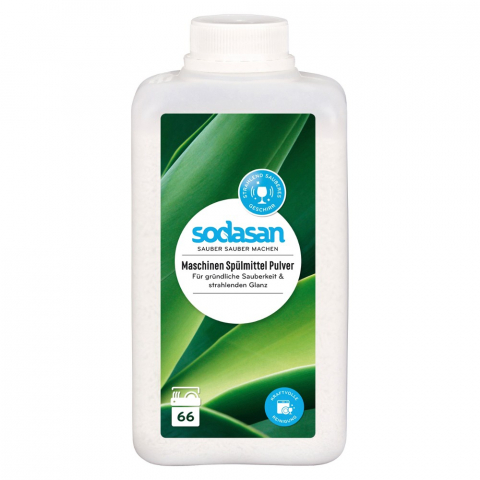Detergenti bio de vase - Detergent bio pudra pentru masina de spalat vase in doza