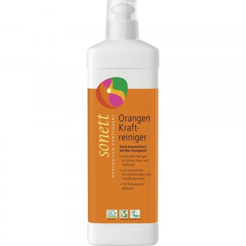 Curatare ecologica casa si bucatarie - Detergent ecologic universal concentrat cu ulei de portocale