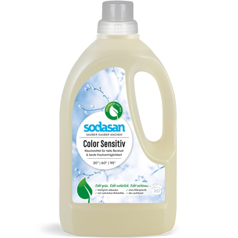 Detergent ecologic pentru rufe - Detergent lichid bio pentru rufe colorate senzitiv