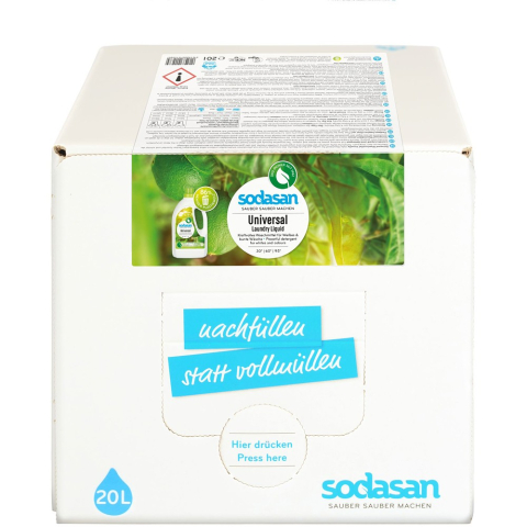 Detergent ecologic pentru rufe - Detergent lichid universal cu lime