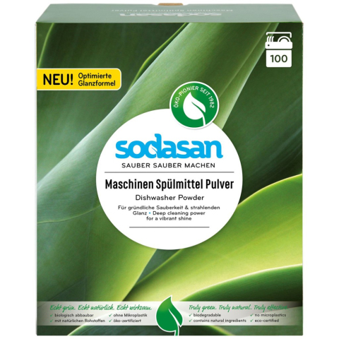 Detergenti bio de vase - Detergent pudra pentru masina de spalat vase