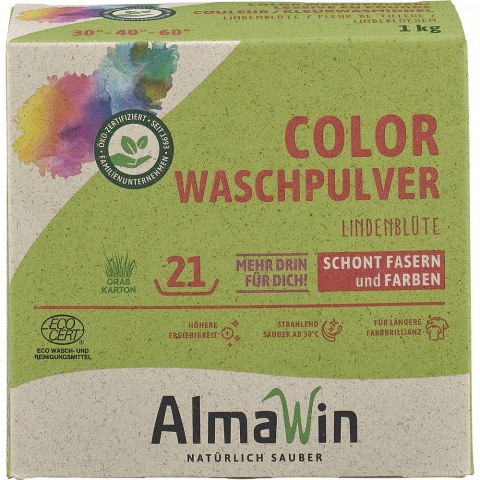 Detergent ecologic pentru rufe - Detergent pudra pentru rufe colorate natural
