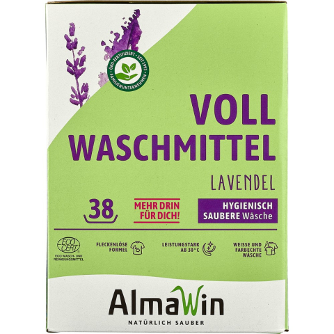 Detergent ecologic pentru rufe - Detergent pudra universal cu parfum de  lavanda